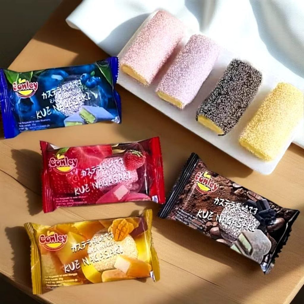 

Isi 4 pcs Mochi nagasaki conley viral enak lembut nagih banget