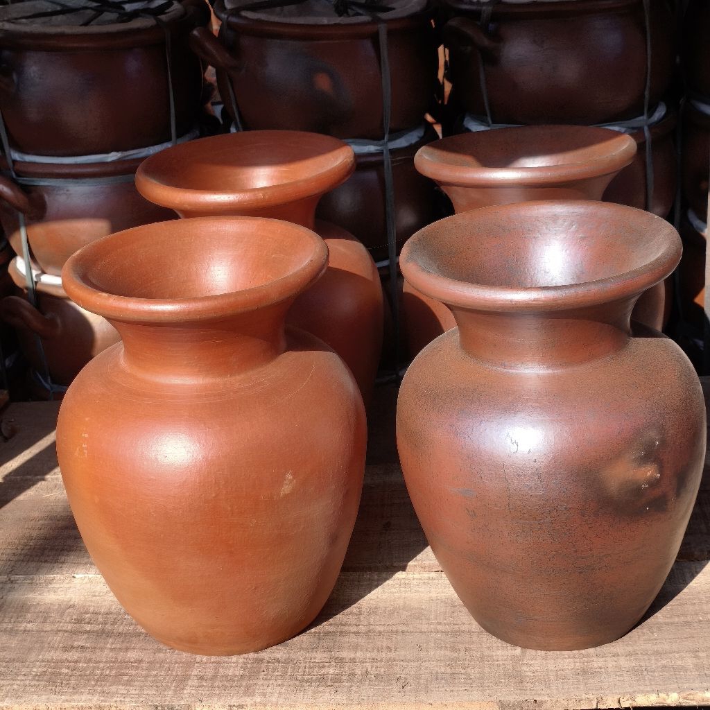 gentong hias gentong gerabah tanah liat