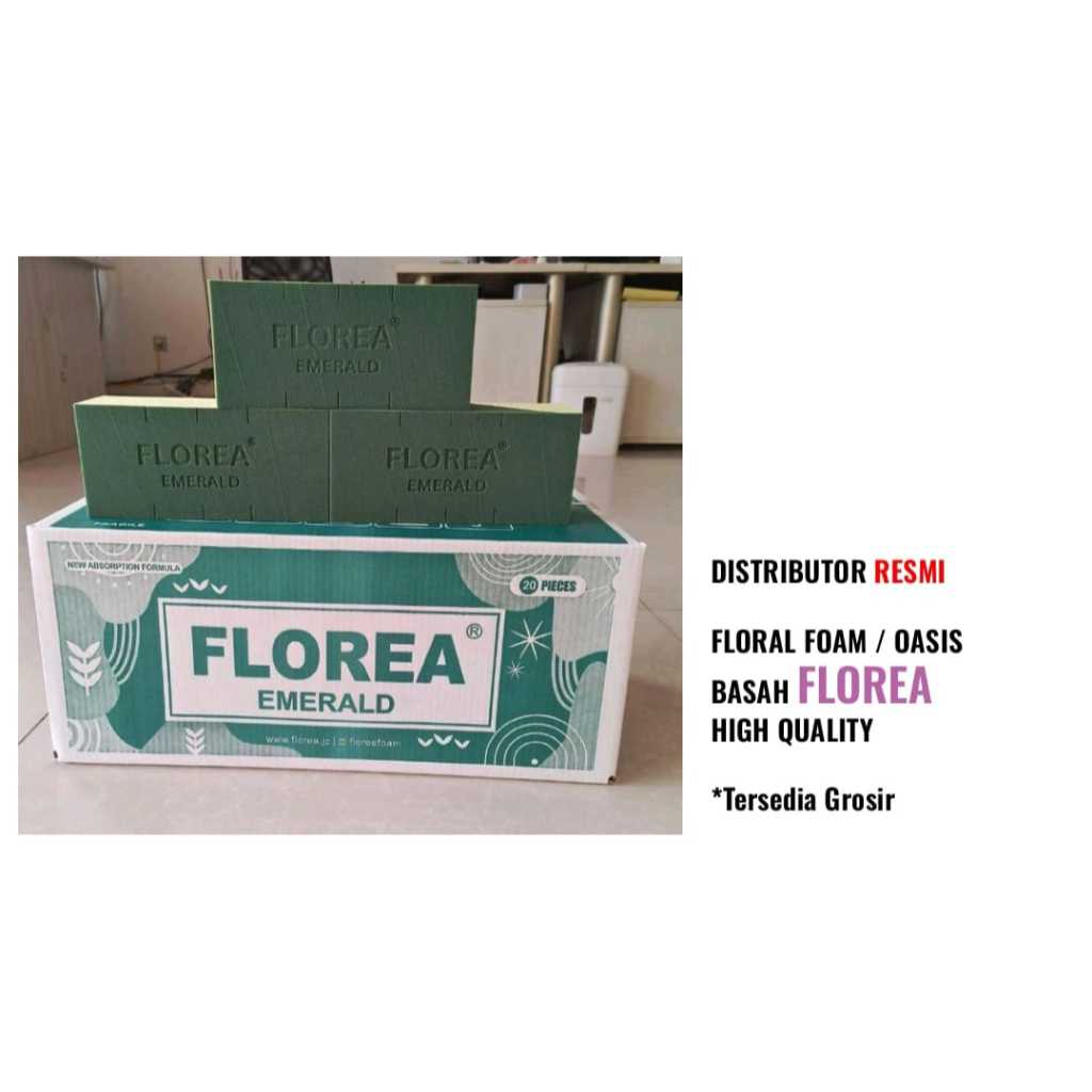 

Floral foam / oasis basah FLOREA high quality busa bunga
