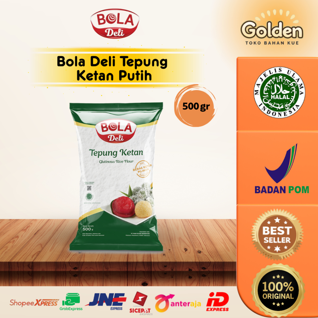 

Bola Deli Tepung Ketan Putih 500gr