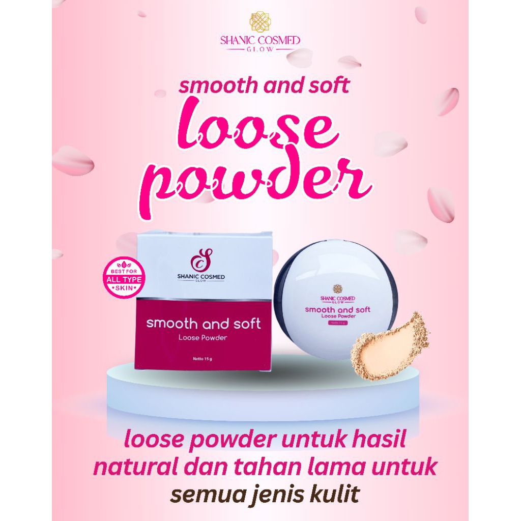 LOOSE POWDER (BEDAK TABUR WAJAH YG BIKIN MUKA MENJADI LEBIH GLOWING)