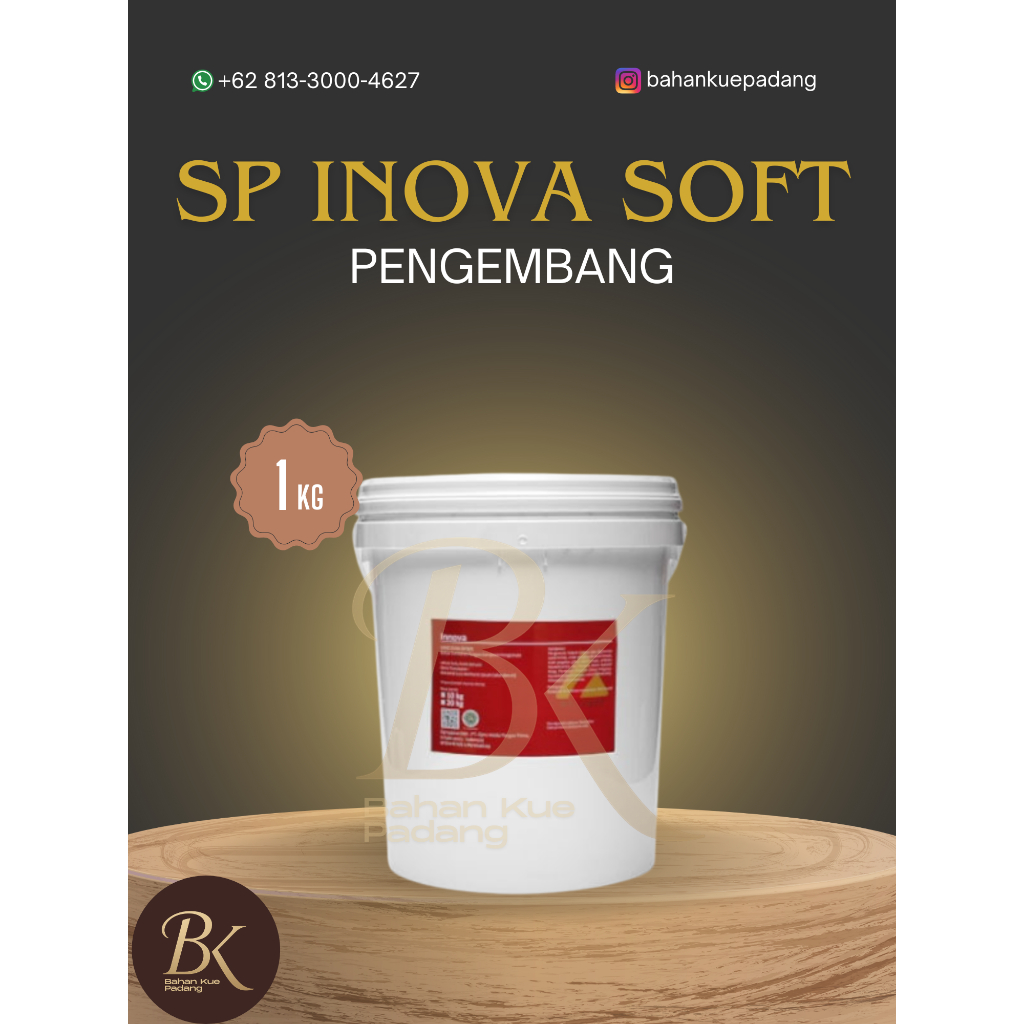 

SP INNOVA SOFT PENGEMBANG KUE REPACK 1 KG