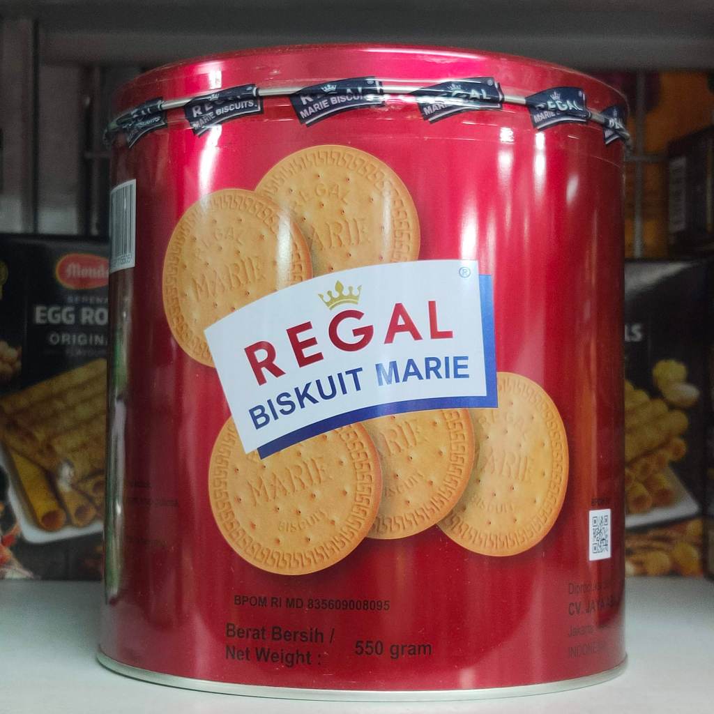

Biskuit Marie REGAL Kaleng 550gr