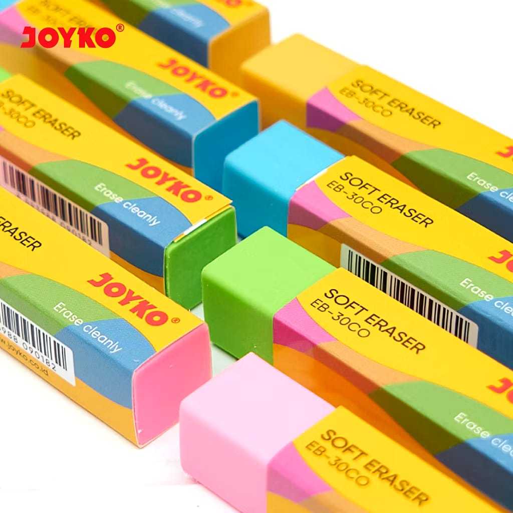 

JOYKO Eraser Penghapus 1 Pack EB-30CO Isi 30 Pcs