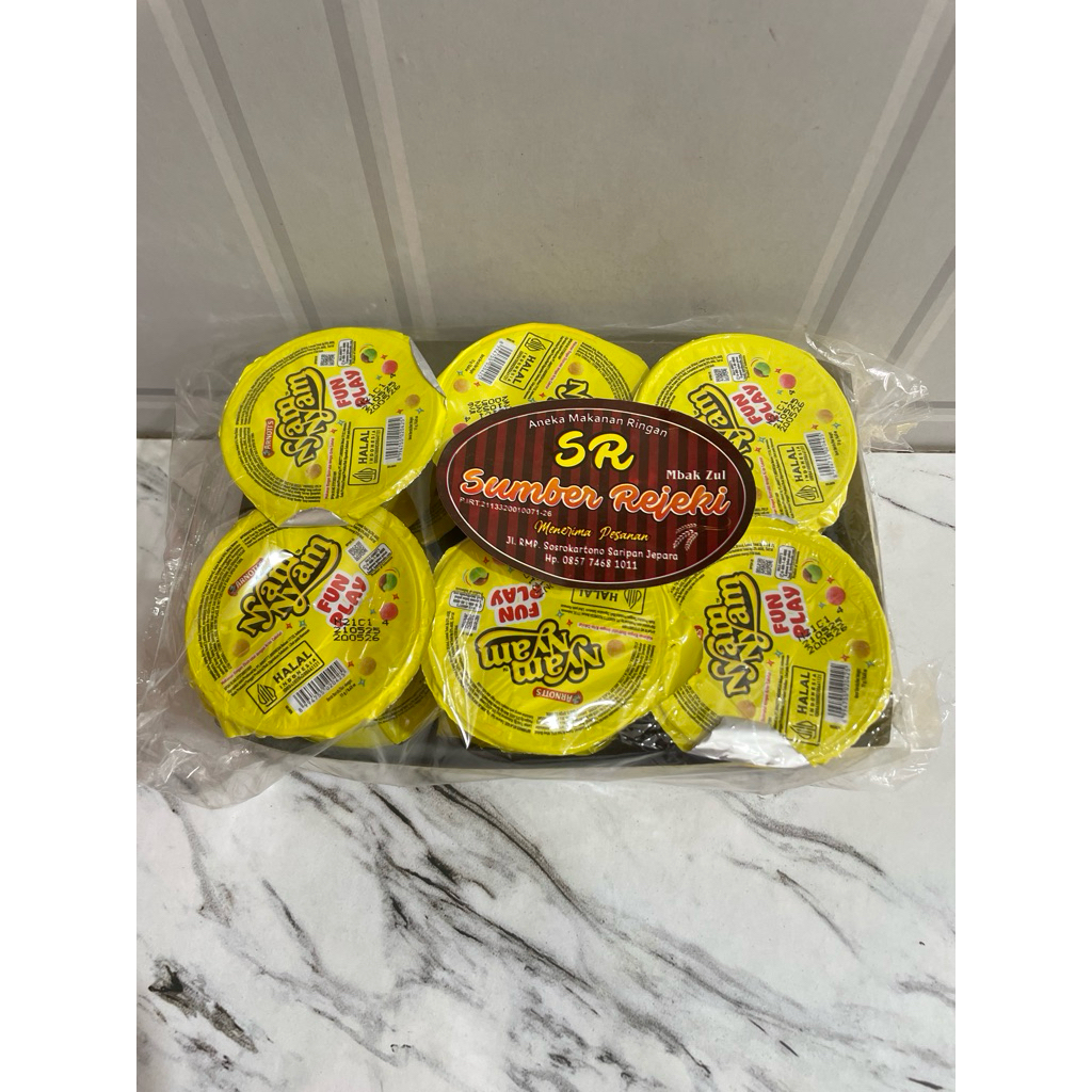 

NYAM NYAM FUN PLAY COKLAT ISI 12 PCS