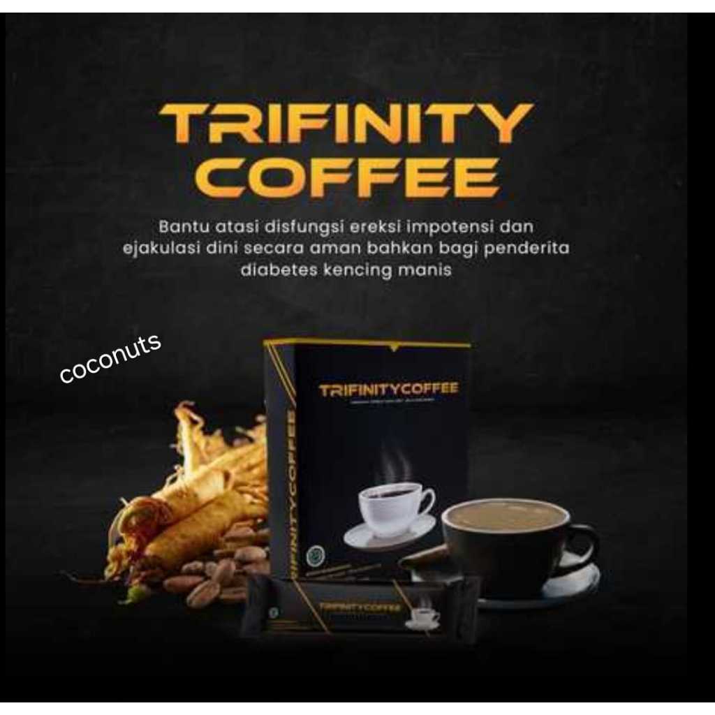 

TRIFINITY KOPI KUAT GINGSENG HERBAL KHUSUS DEWASA per Sachet 21+