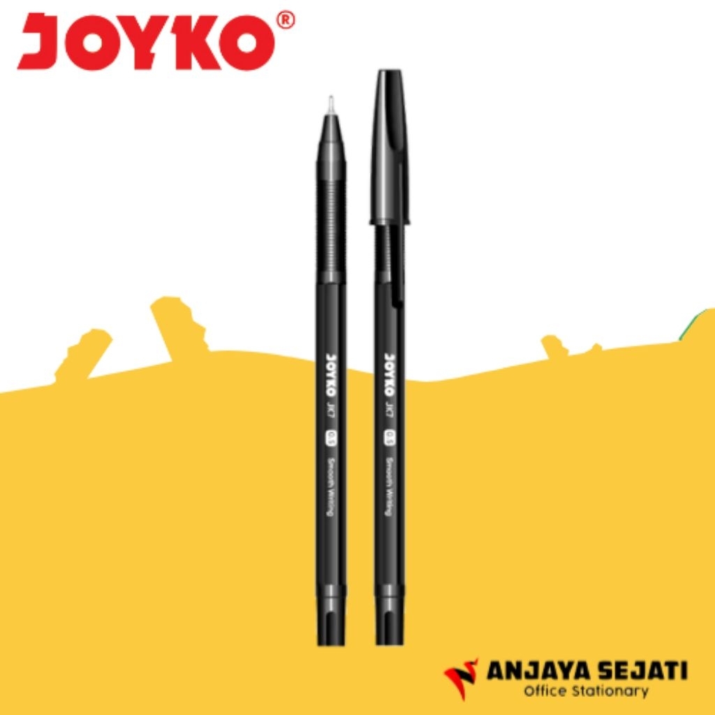 

Bolpen Joyko JK7 Hitam | Perlusin