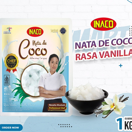 

INACO NATA DE COCO RASA VANILLA 1 KG