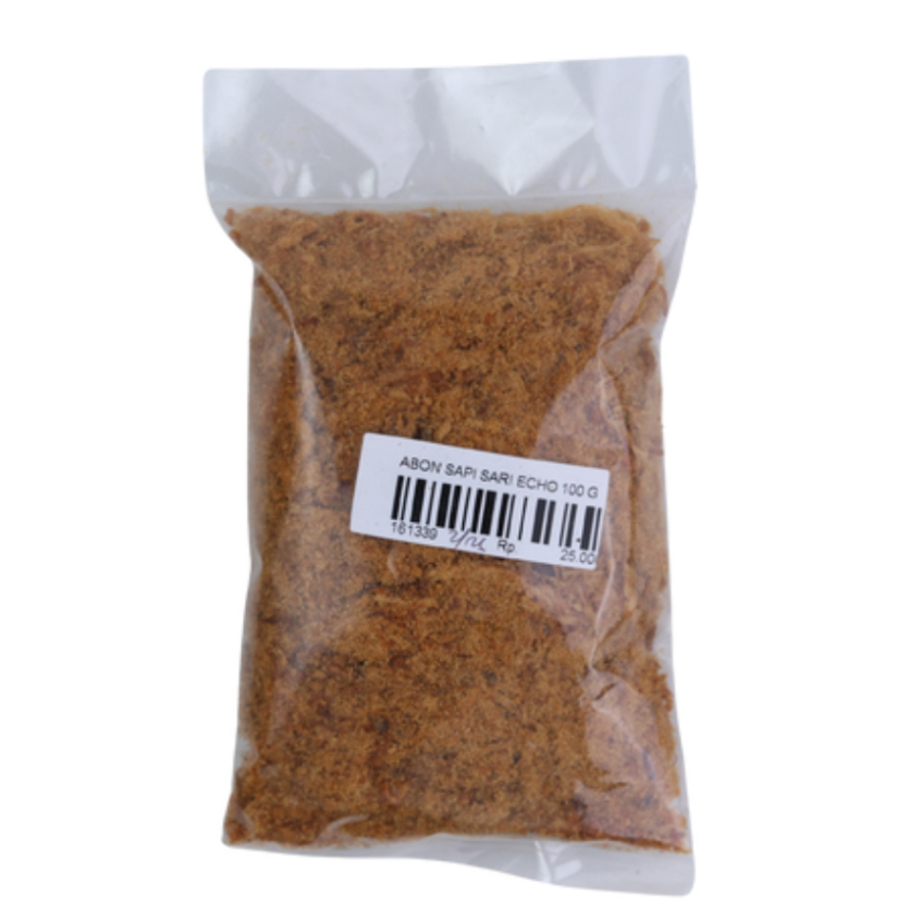 

Abon Sapi asli Sari Echo 100 gr repack