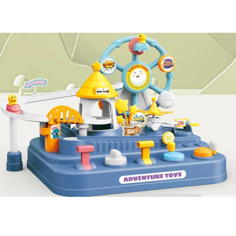 Mainan Anak DUCK SLIDE ADVENTURE TOYS Mainan Duck Jalur Edukasi Car Bebek Slide Anak