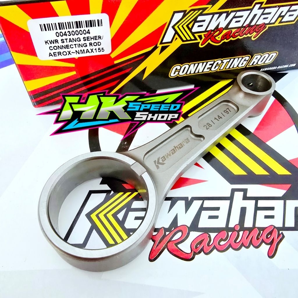 CONROD STANG SEHER KAWAHARA FORGED NMAX / AEROX / ALL NEW NMAX / AEROX NEW CONNECTING ROD KAWAHARA