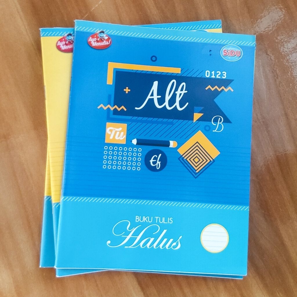 

Buku tulis Halus SIDU 38 lembar (PCS)