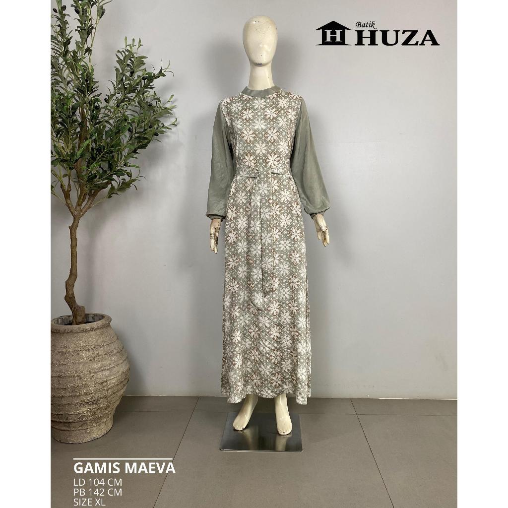 BATIK HUZA - GAMIS BATIK WANITA GAMIS MAEVA