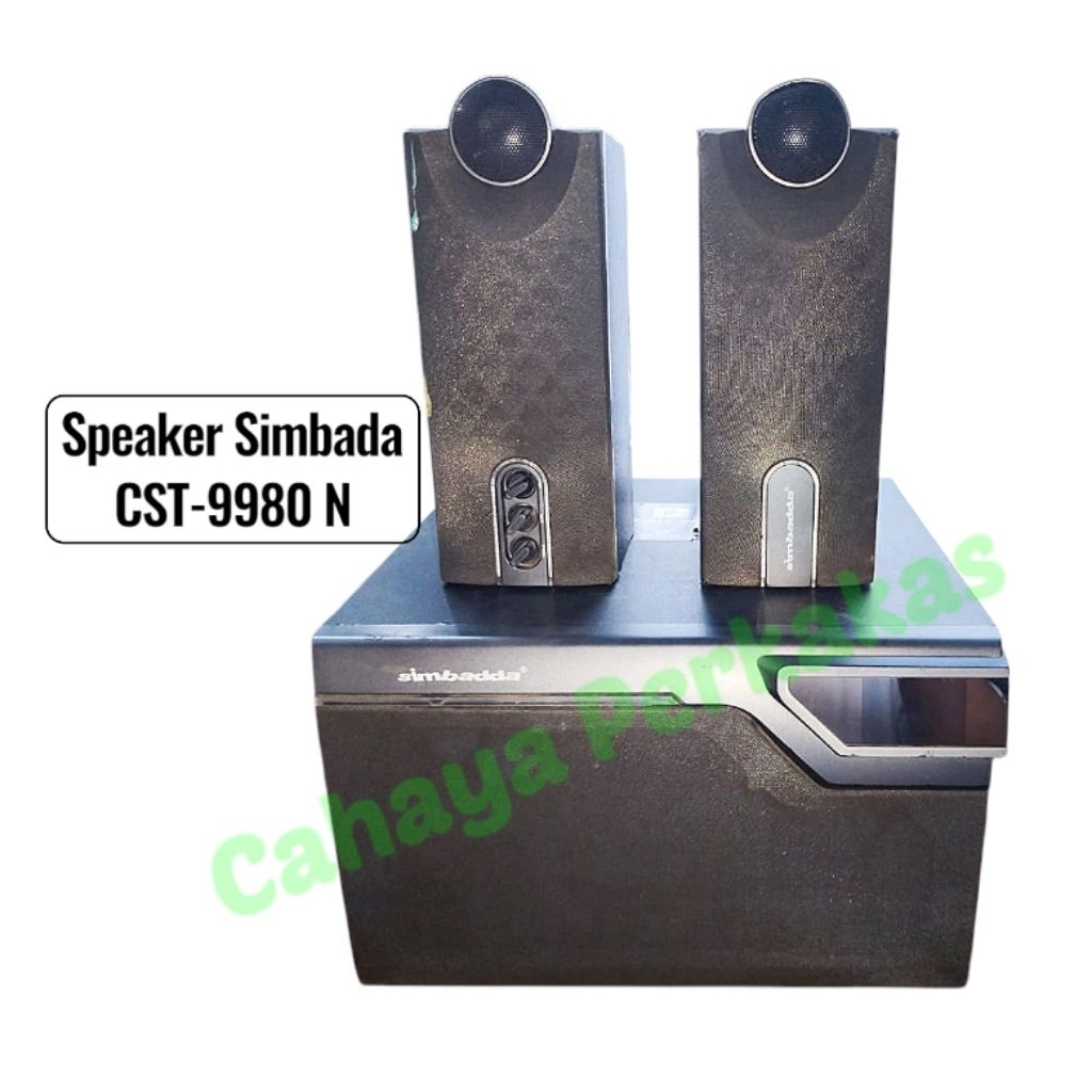 Speaker Simbadda CST 9980 N Second Bekas Normal home theater High Quality Original