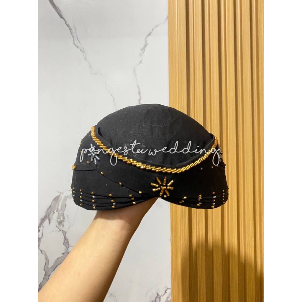 JUMBO-Blangkon solo payet ukuran besar/jumbo (PO 1minggu)