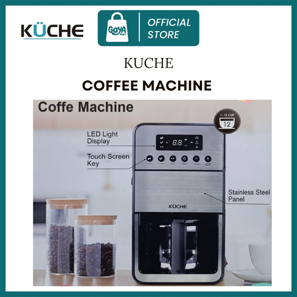 Mesin Kopi Kuche Coffee Machine K-198 - Coffee Maker Otomatis