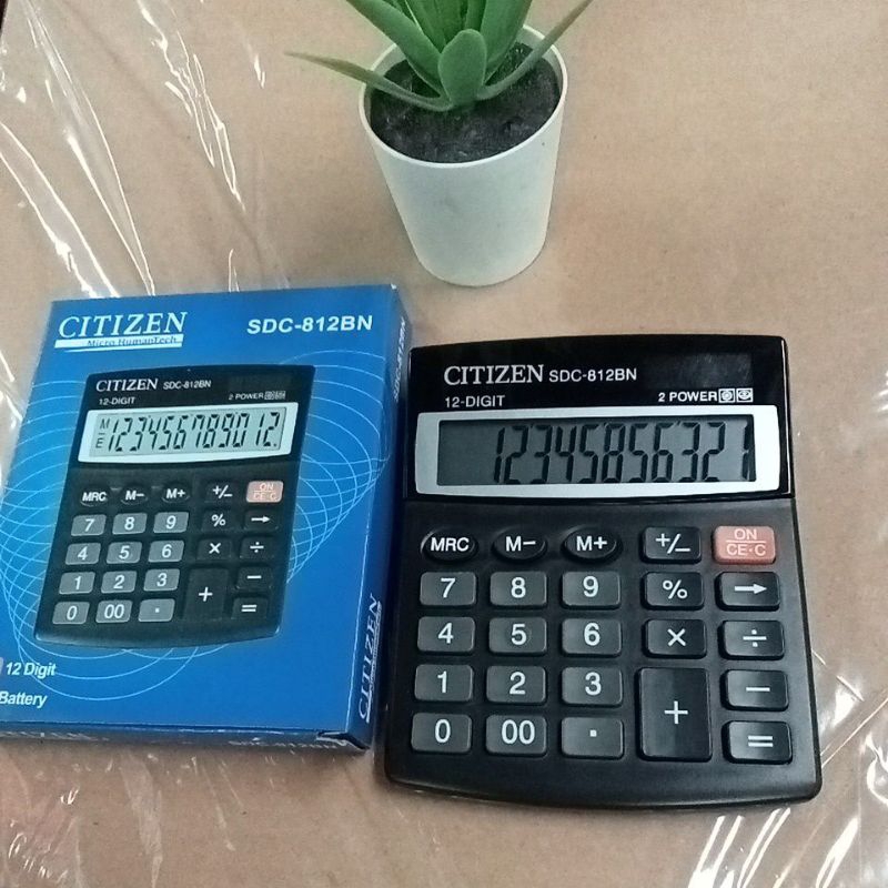

Calculator Citizen SDC 812BN / kalkulator citizen