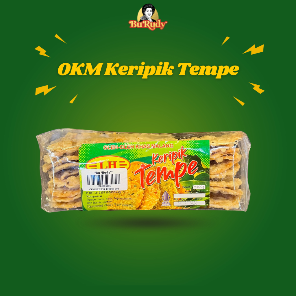

OKM Keripik Tempe – Camilan Tradisional Renyah Gurih Khas Indonesia 200g