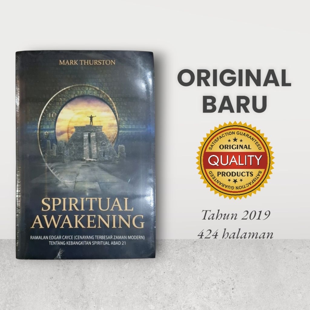 [ORIGINAL] BUKU BACAAN SPIRITUAL / SPIRITUAL AWAKENING / RAMALAN EDGAR CAYCE