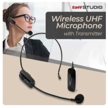 Wireless Microphone UHF Call Center with Transmitter - HX-W002