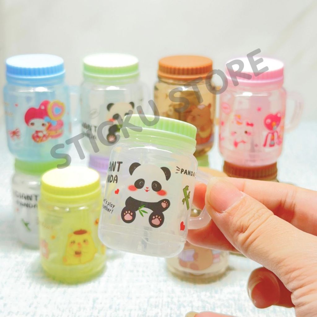 

Serutan Pensil Bentuk Botol Gelas Lucu Rautan Pensil Bergambar