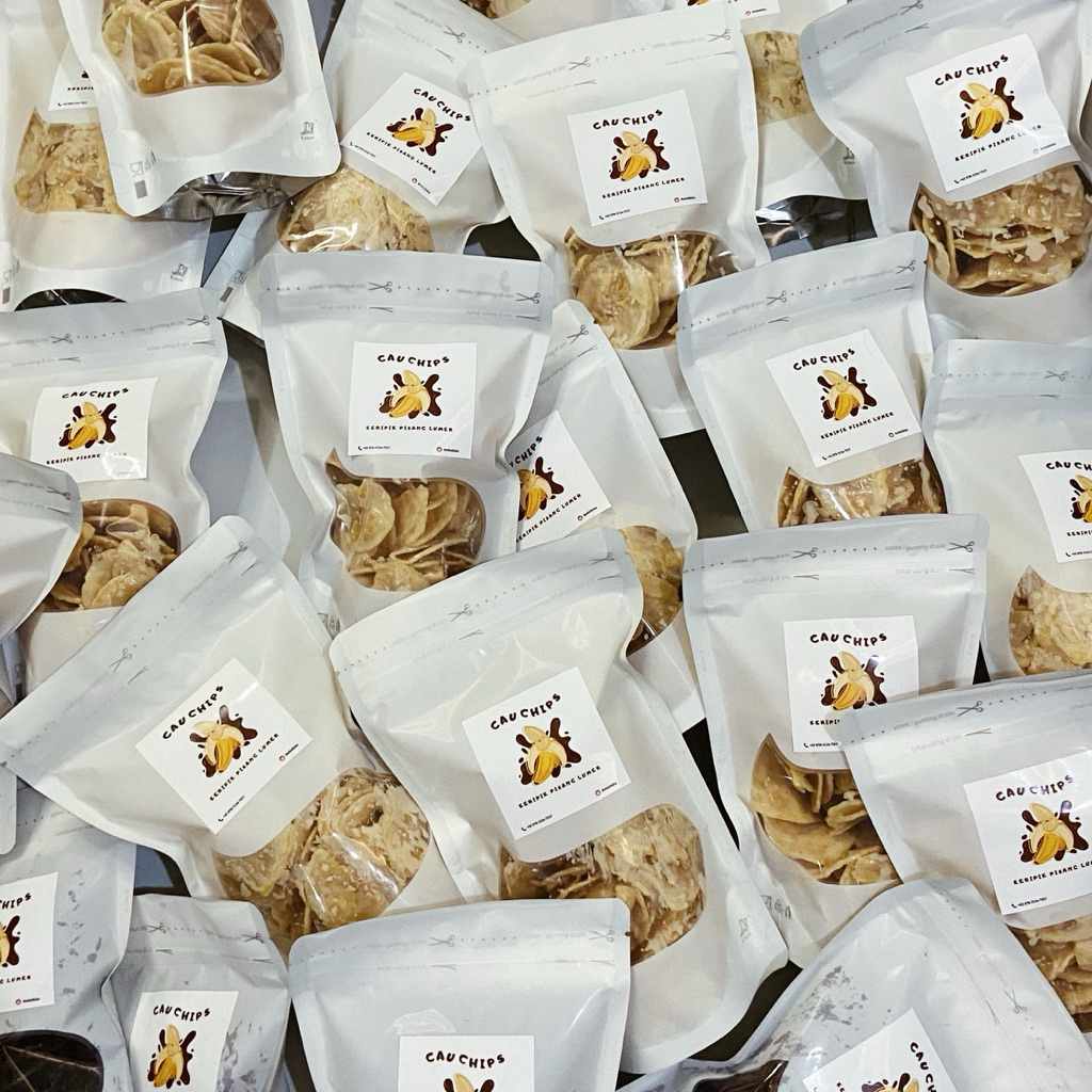 

[Cau Chips] KERIPIK PISANG LUMER RASA TIRAMISU