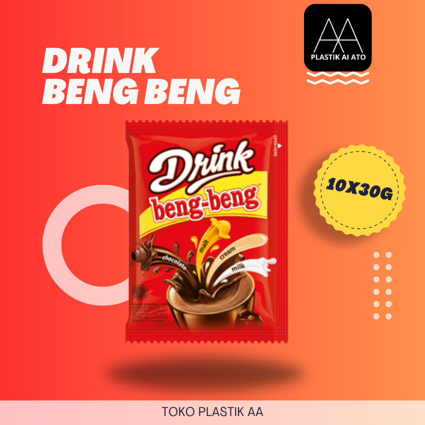 

DRINK BENG-BENG 1 RENCENG ISI 10 SACHET (29g) / Drink Beng Beng 1 Renceng / COKLAT SUSU / KOPI SASET / GOODDAY/ INDOCAFE / TORACAFE