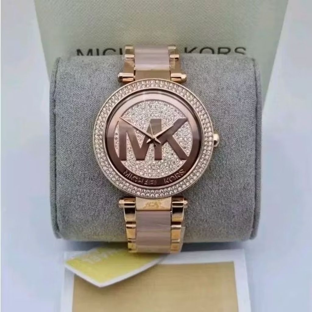 JAM TANGAN WANITA PERMATA TYPE MK6176 MK-6176