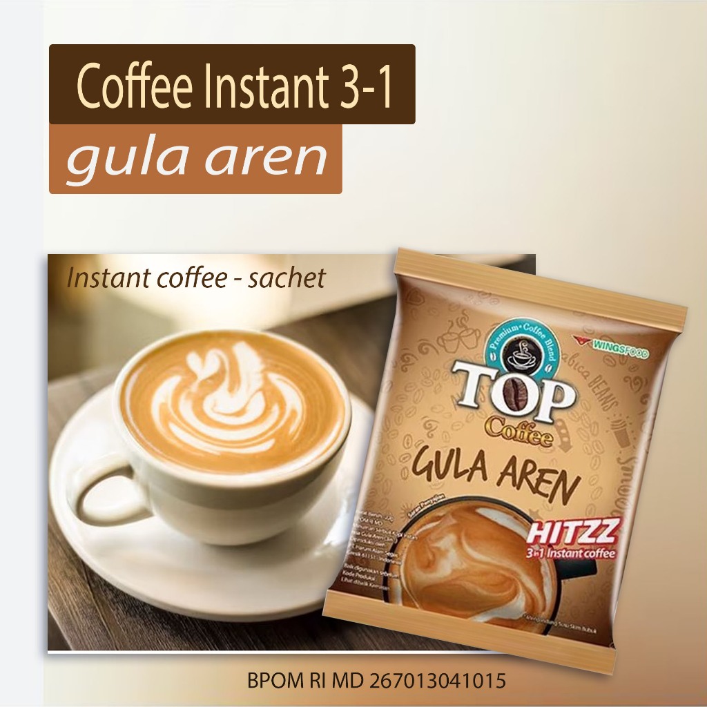 

TERLARIS Kopi Instant 3-1 Gula aren Kopi instant paling Populer paling banyak dicari se jagat indonesia rasa khas Robusta Arabica dengan Aroma Harum gurih Menjadikan Pecinta Ngopi tidak berpaling dengan produk lain