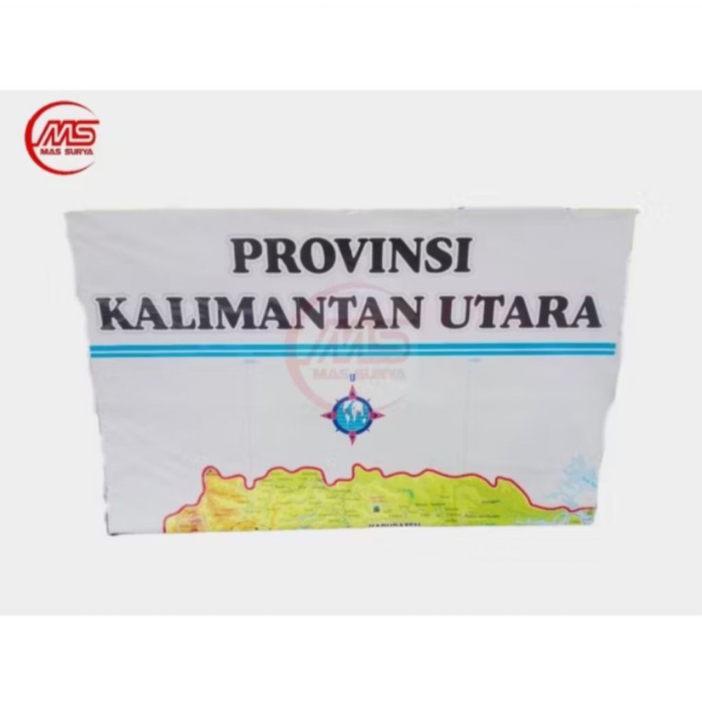 

Peta Provinsi Kalimantan Utara (Lipat Besar)