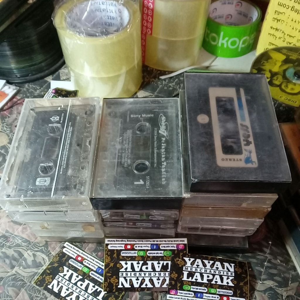 CUCI  STOK  KASET PITA  TANPA  COVER