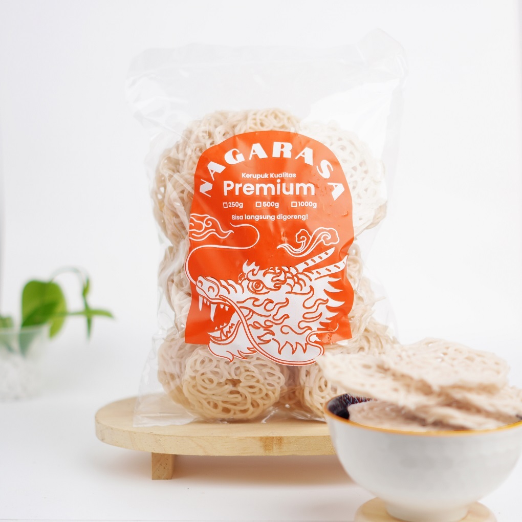 

Kerupuk Mawar Mentah Super NAGARASA 250 gram