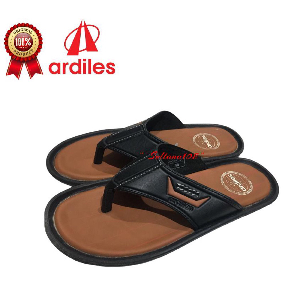 Sandal Kulit Kalep Laki Laki Pria Sandal Sopan Ardiles Noorwood Terbaru
