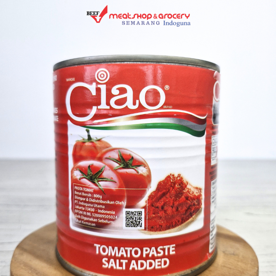 

CIAO TOMATO PASTE 800 GRAM