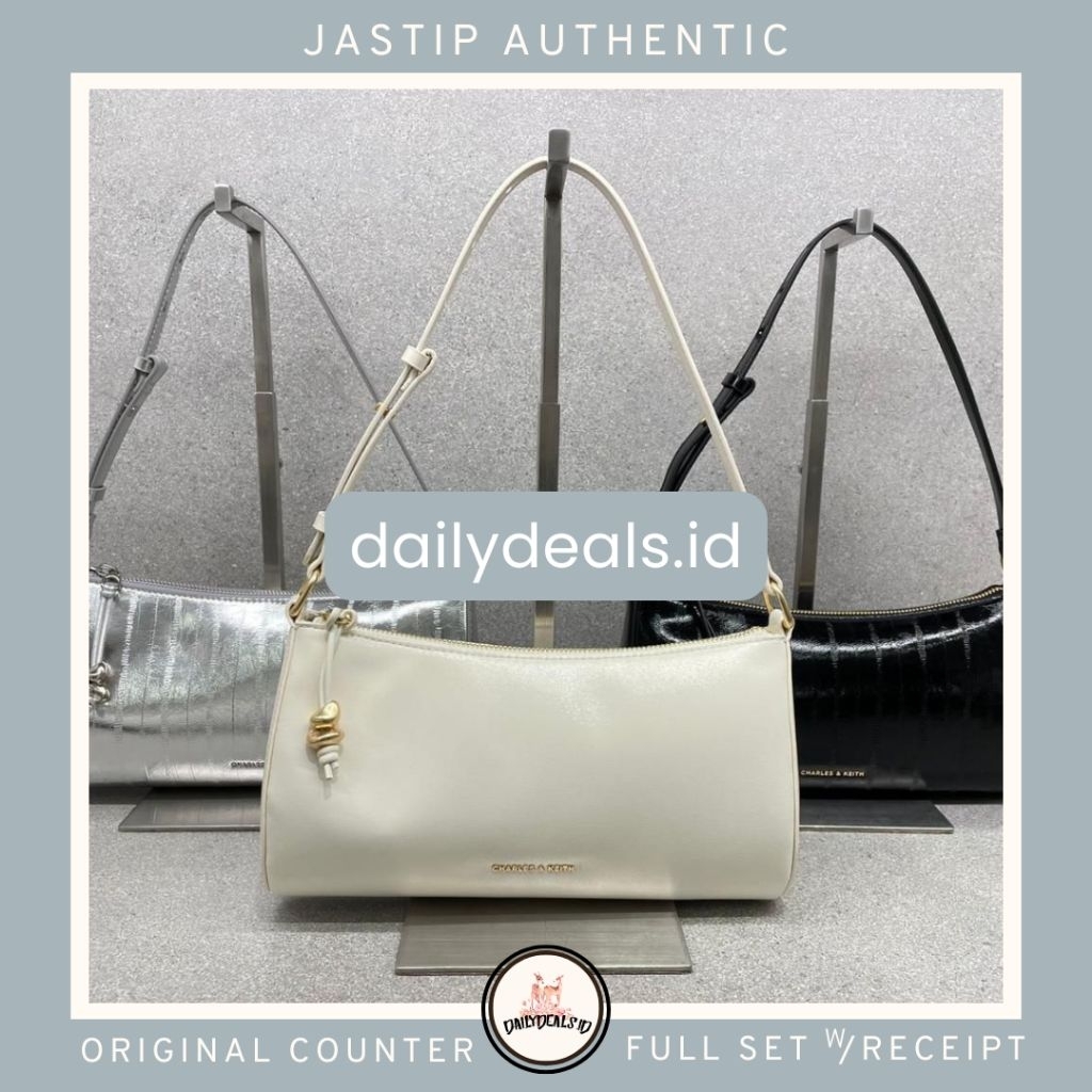 #2-20782683 Augustine Sculptural - Jast[p] CK ORIGINAL COUNTER DETAIL SHOULDER BAG TAS STORE AUTHENT
