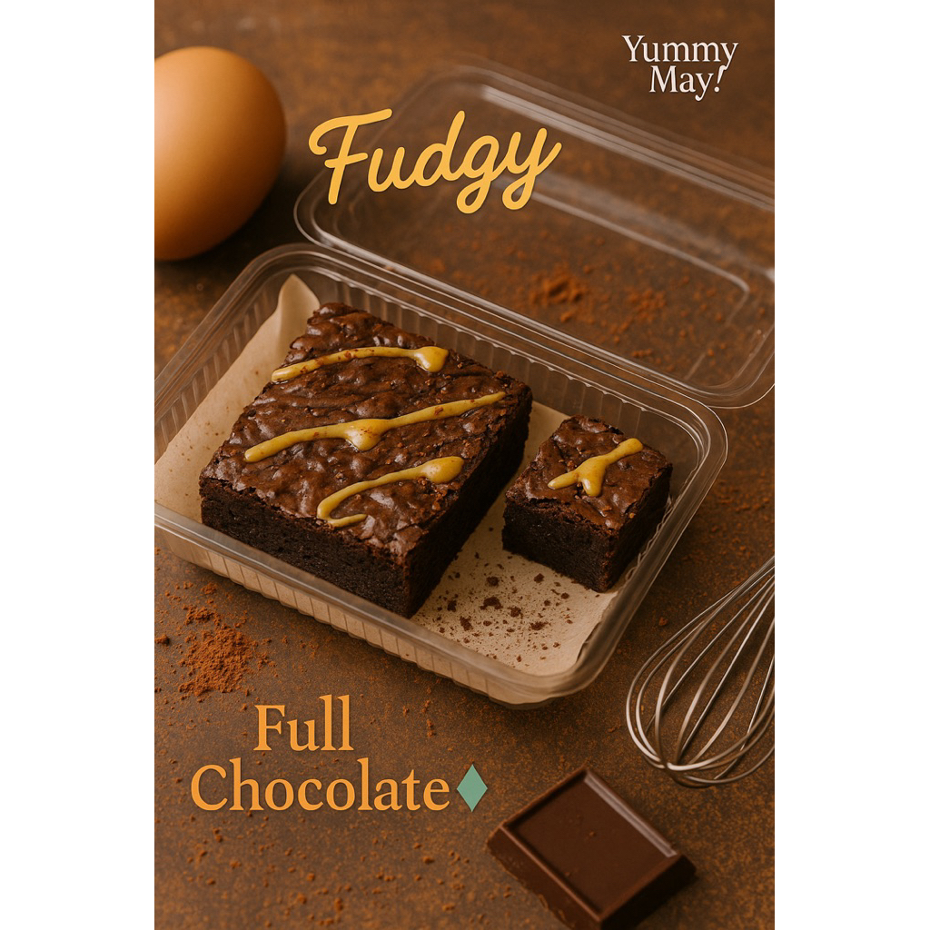 

Fudgy Brownies / Brownis Coklat / Brownis Lotus