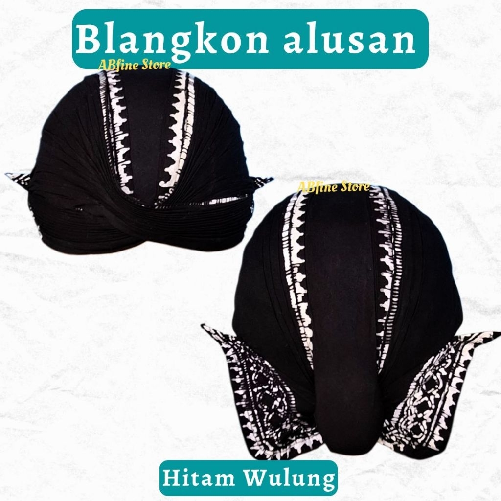 Blangkon Jawa Dewasa Anak Lipat Alusan