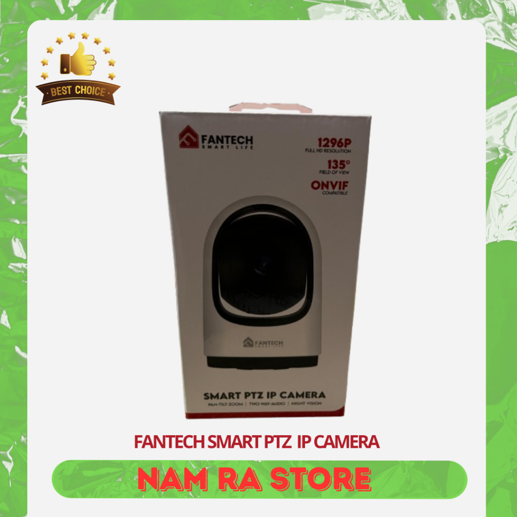 Smart Life IP Camera PTZ CCTV Wifi Fantech