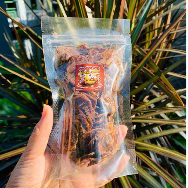 

[NEW] Kripik Pisang Lumer Cokelat 80gr by Munchies | Chocolate Melted Banana Chips Cemilan Kekinian
