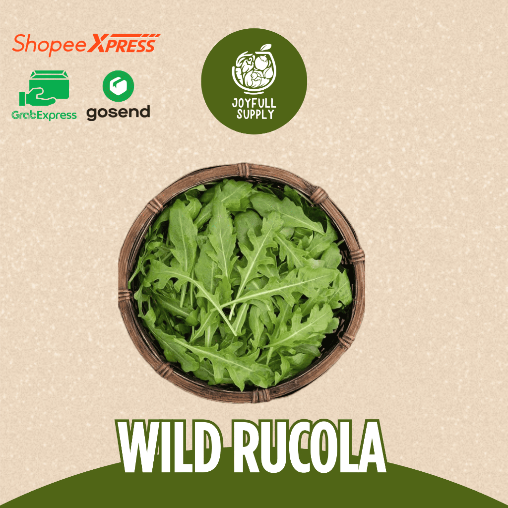 

INSTAN Wild Rucola / Rocket / Aragula / Sayuran Segar / Joyfull Supply