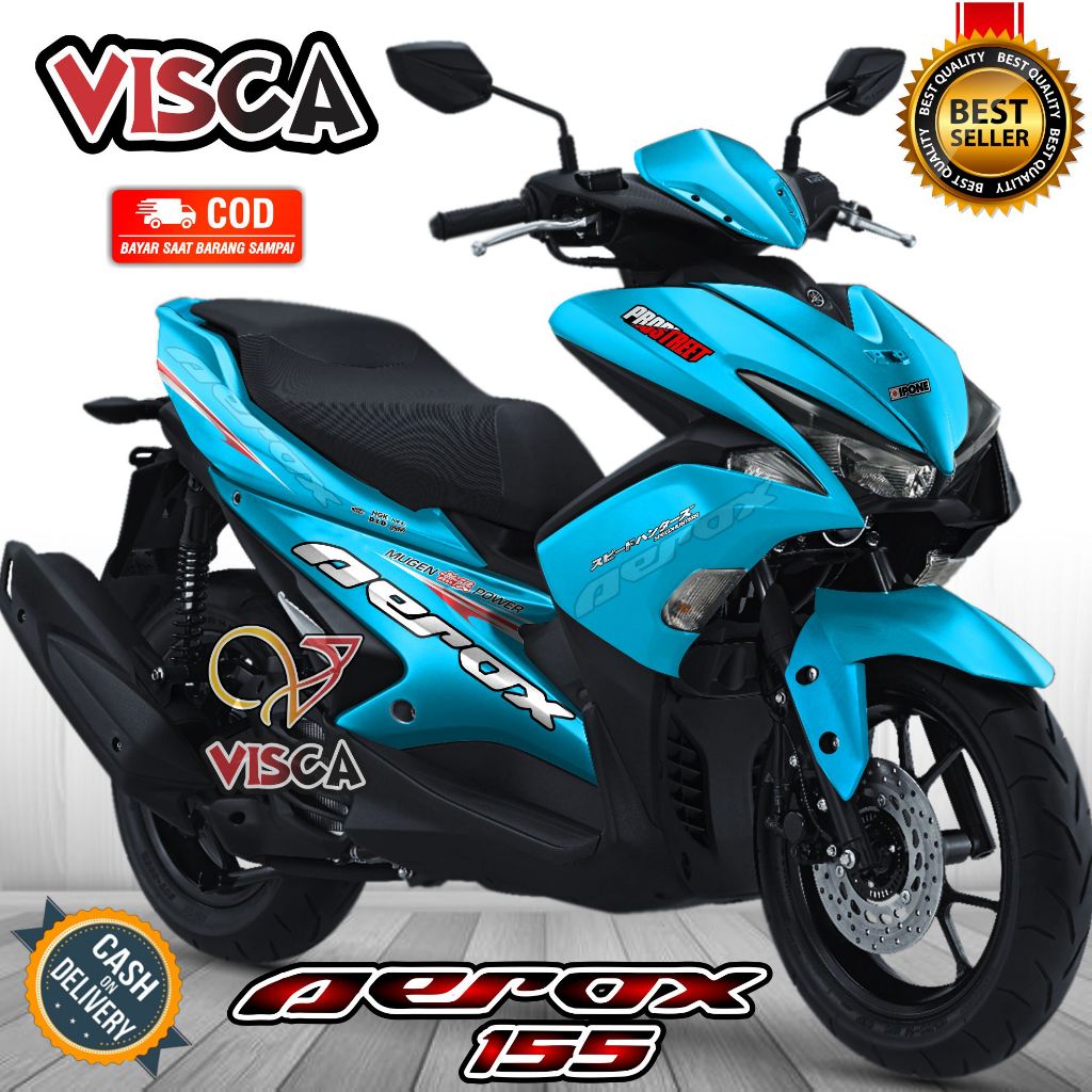 Decal Aerox 155 Old Full Body Stiker Aerox 155 Old Keren Striping Aerox 155 Old Variasi Decal Hologr