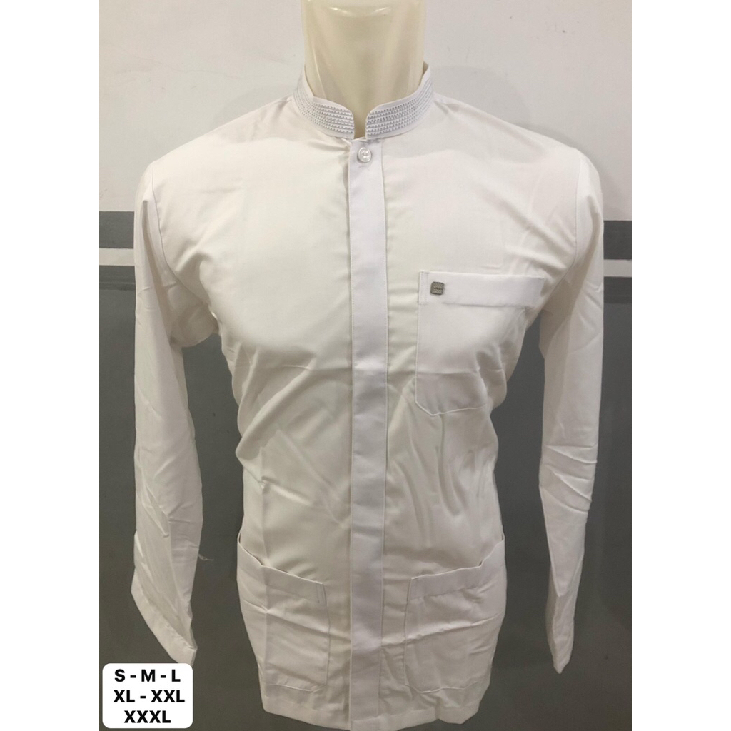 Baju haibah Alraz polos premium muslim dewasa pria terlaris