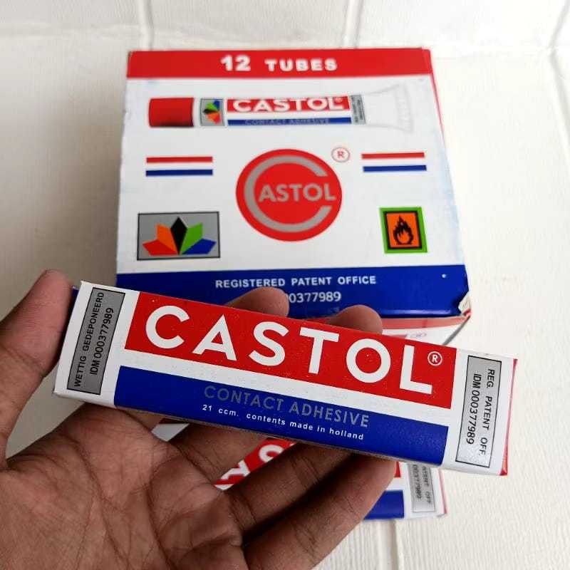 

GROSIR Lem Castol Tanggung 21cc 1 Pack isi 12 Pcs