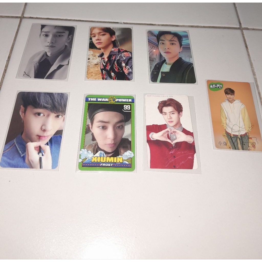 PHOTOCARD EXO OFFICIAL