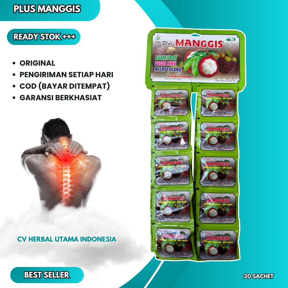 

Plus Manggis Kapsul Renceng Isi 20 Sachet