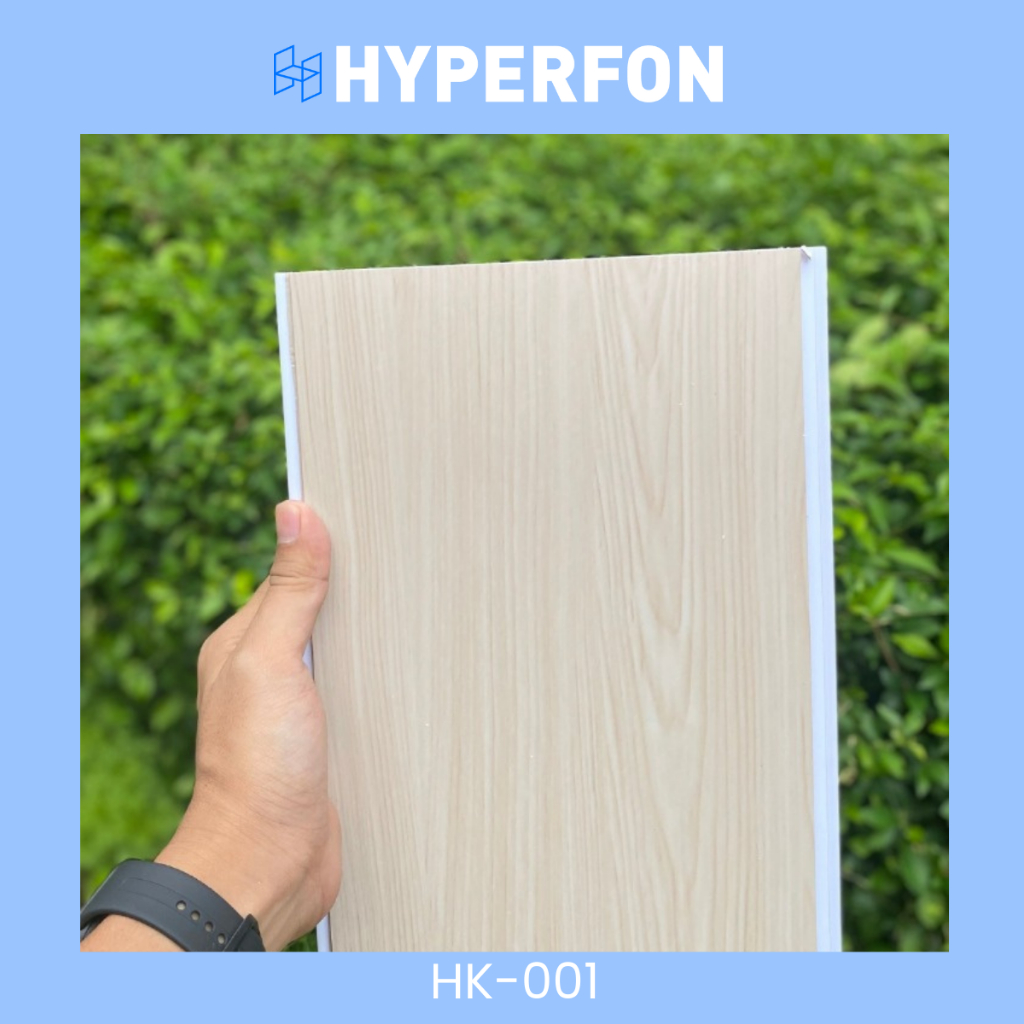 Plafon PVC panjang 6m TACO Hyperfon harga per lembar