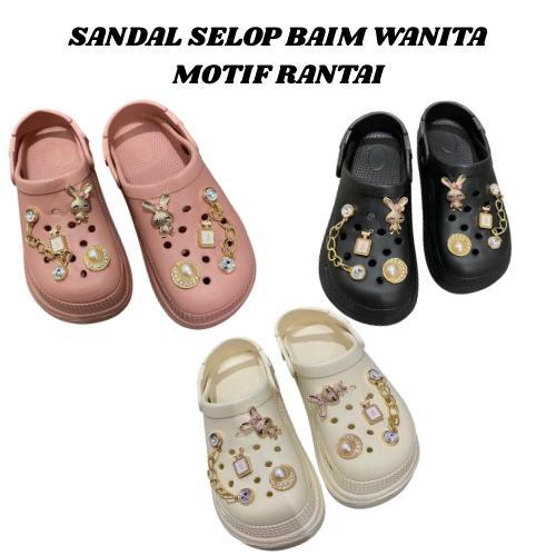KADIA CAT CLAW SANDAL WANITA SENDAL SLOP SANDAL KARET ANTI SLIP SANDAL BAIM