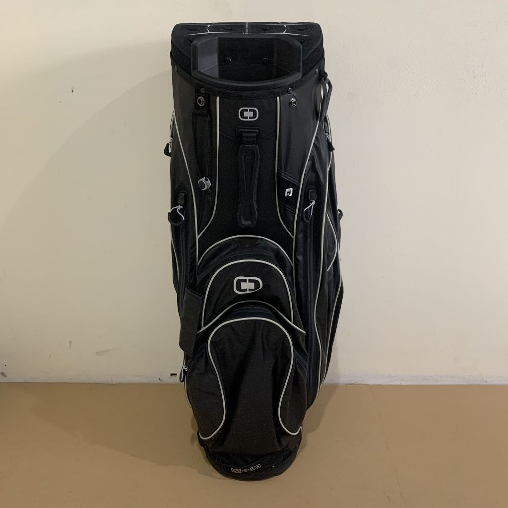 Ogio Silencer Aqua Tech CART BAG BLACK 15 Way 8 Pocket | Bag Golf CB0012