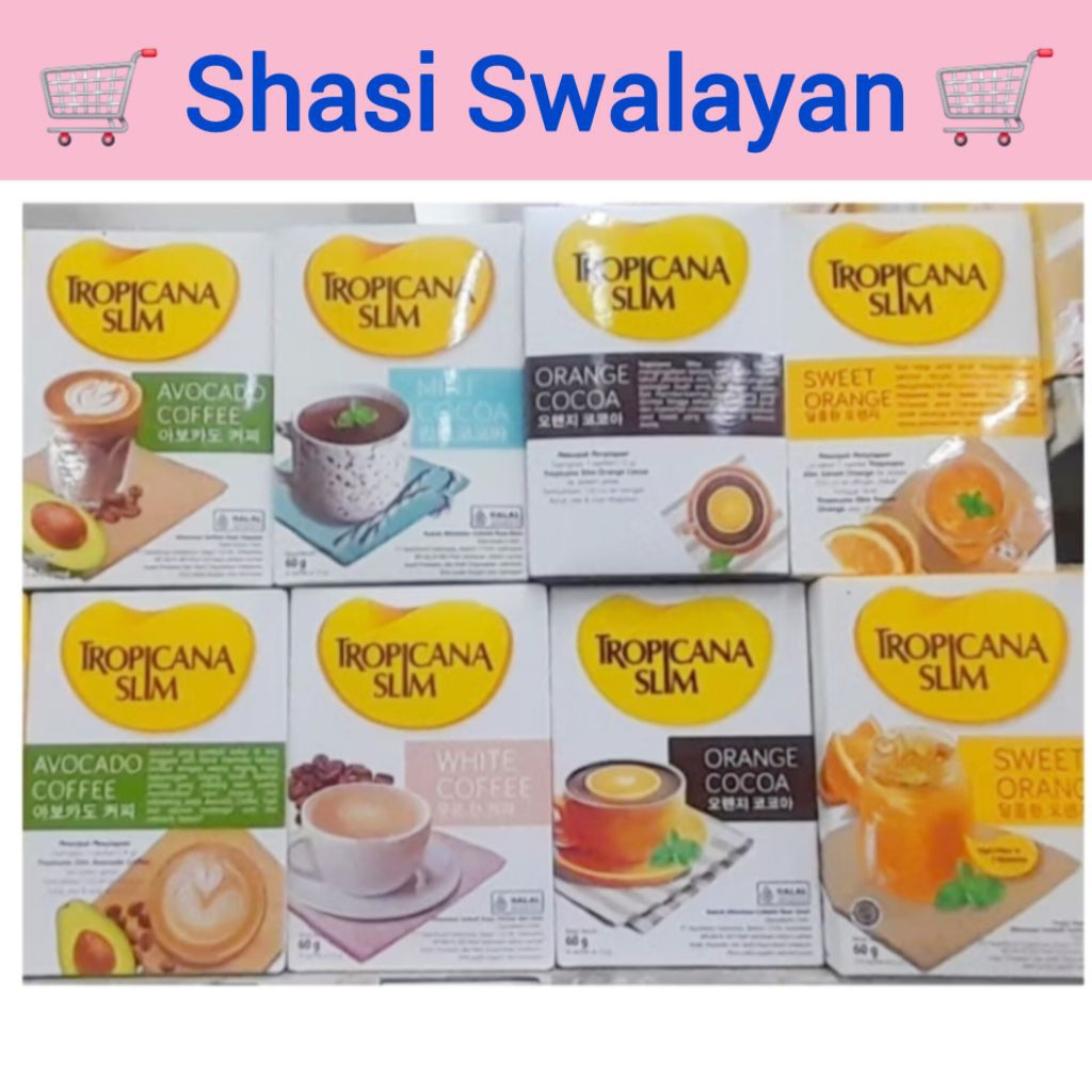 

Tropicana Slim Minuman Sachet Box 60 Gr - Sehat Tanpa Gula