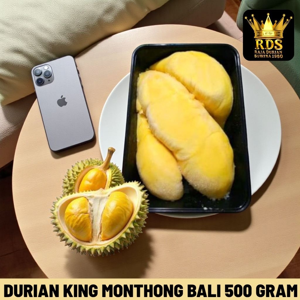 

Durian King Monthong Bali Singaraja Premium || Durian Monthong frozen Asli Bali Netto 500 Gram
